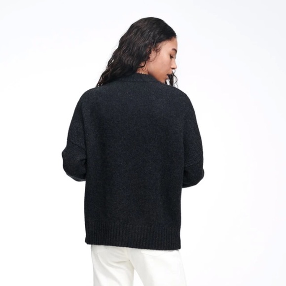 Naadam oversized crew neck sweater NWT - Picture 3 of 16